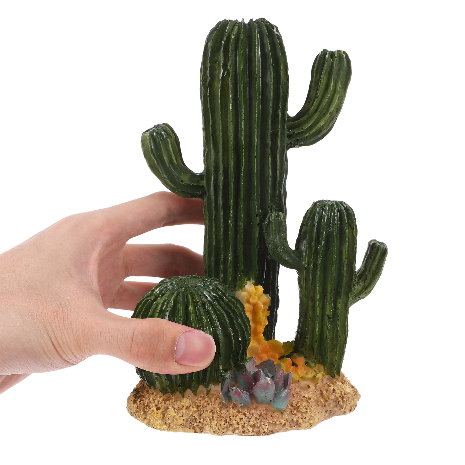 Artificial Cactus Plant Large  - Terrarium Moss Art recension och pris