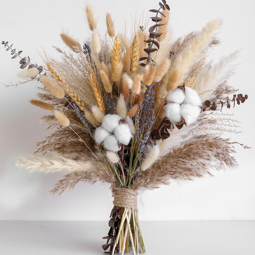 80Pieces Natural Dried Flowers - Dried Flower Bulk recension och pris