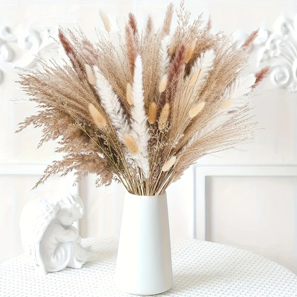 80Pieces Natural Dried Flowers - Dried Flower Bulk recension och pris