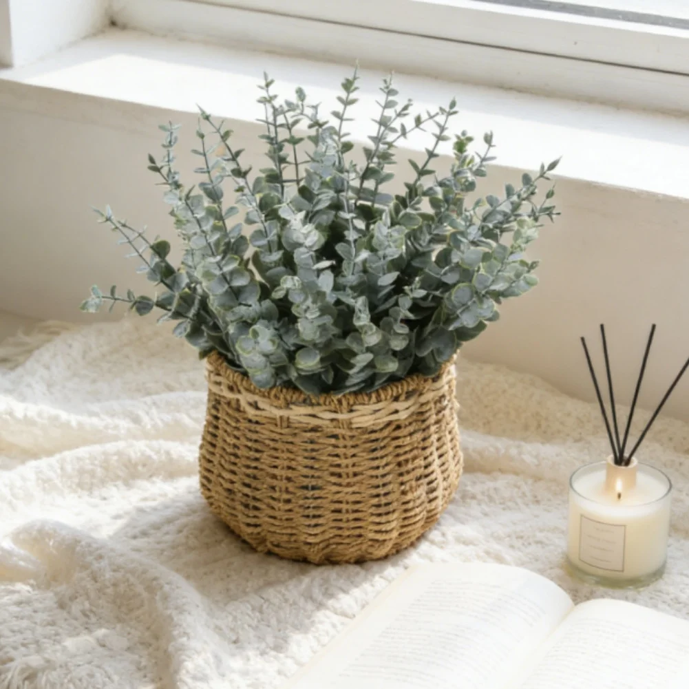 Artificial Eucalyptus Leaf Bou - Terrarium Moss Art recension och pris