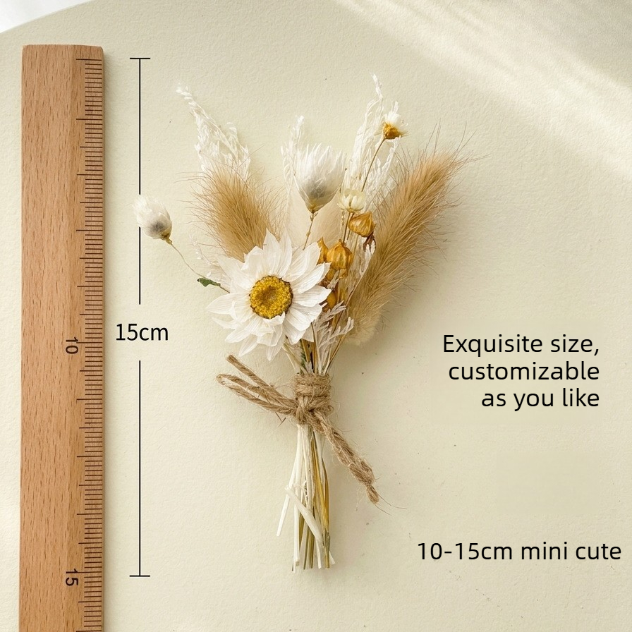 Mini Dried Flower Bouquet Natu - Dried Flower Bulk recension och pris