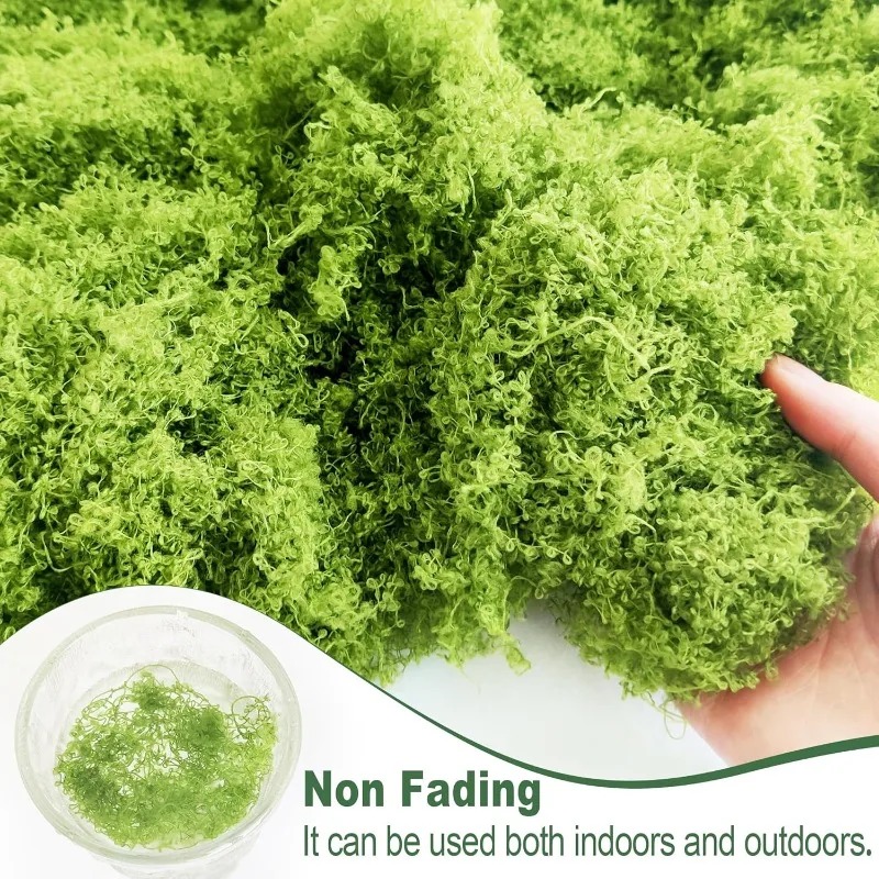 Artificial Green Plants Eterna - Terrarium Moss Art recension och pris