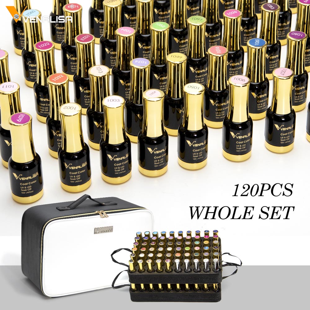 120pcs*12ml VENALISA Gel Varni - Resin Glitter Pack recension och pris